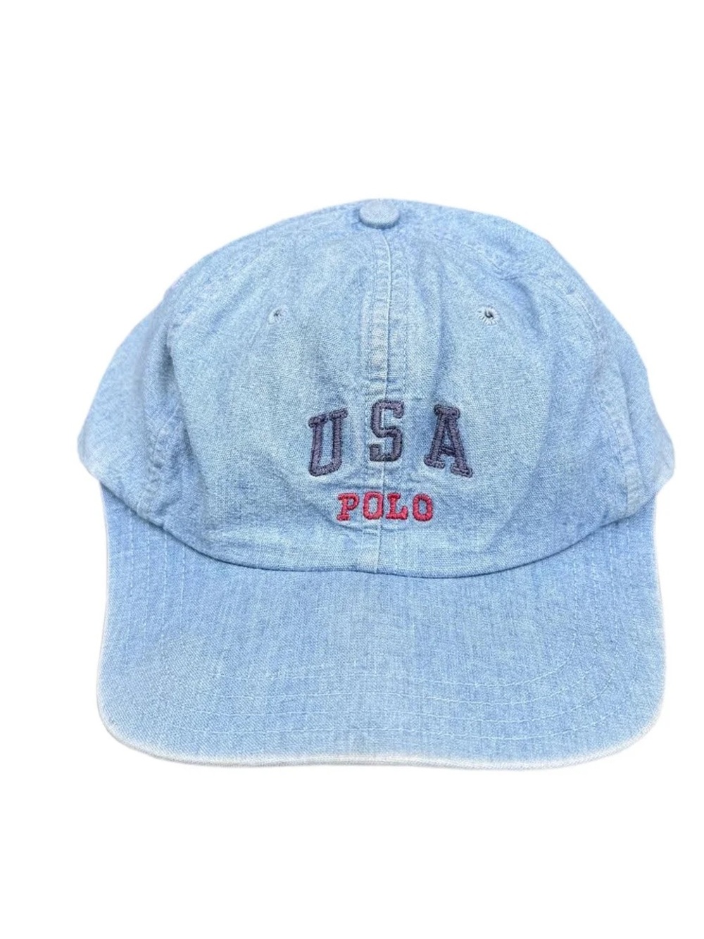 Vintage Polo Ralph Lauren USA Denim Hat